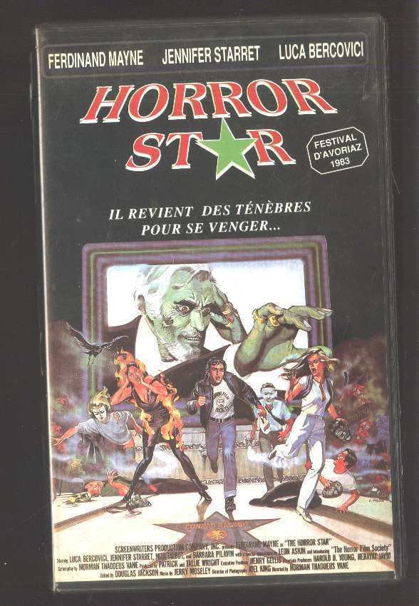 K7 VHS Horror Star Film D Avoriaz De 1983 - Autres & Non Classés