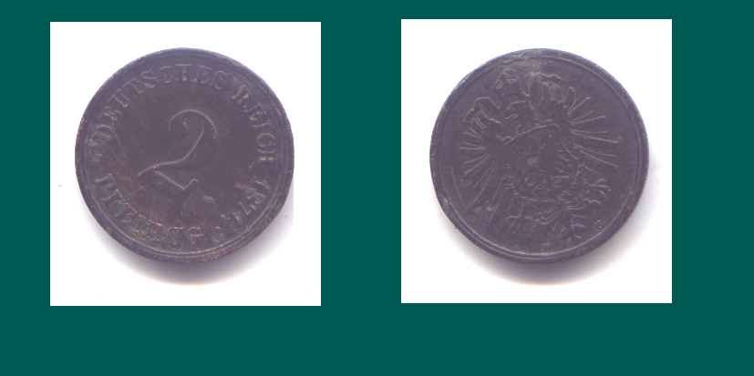 2 PFENNIG 1874 F - 2 Pfennig