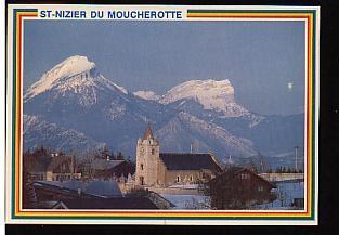 Jolie CP Vercors Saint-Nizier Du Moucherotte Chamechaude Dent De Crolies Eglise Montagne - Neuve - Vercors