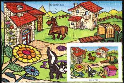 KINDER EU 1998 K99 N° 125 Puzzle + BPZ - Puzzles