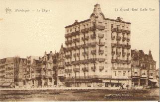 WENDUINE - La Digue -le Grand Hotel Belle Vue - Wenduine