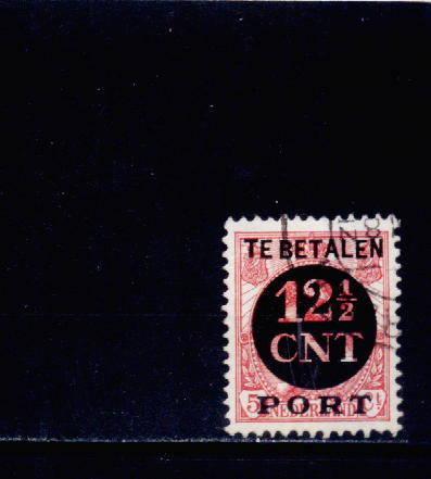 Pays- Bas Taxes Yv.no.76 Oblitere(d) - Strafportzegels