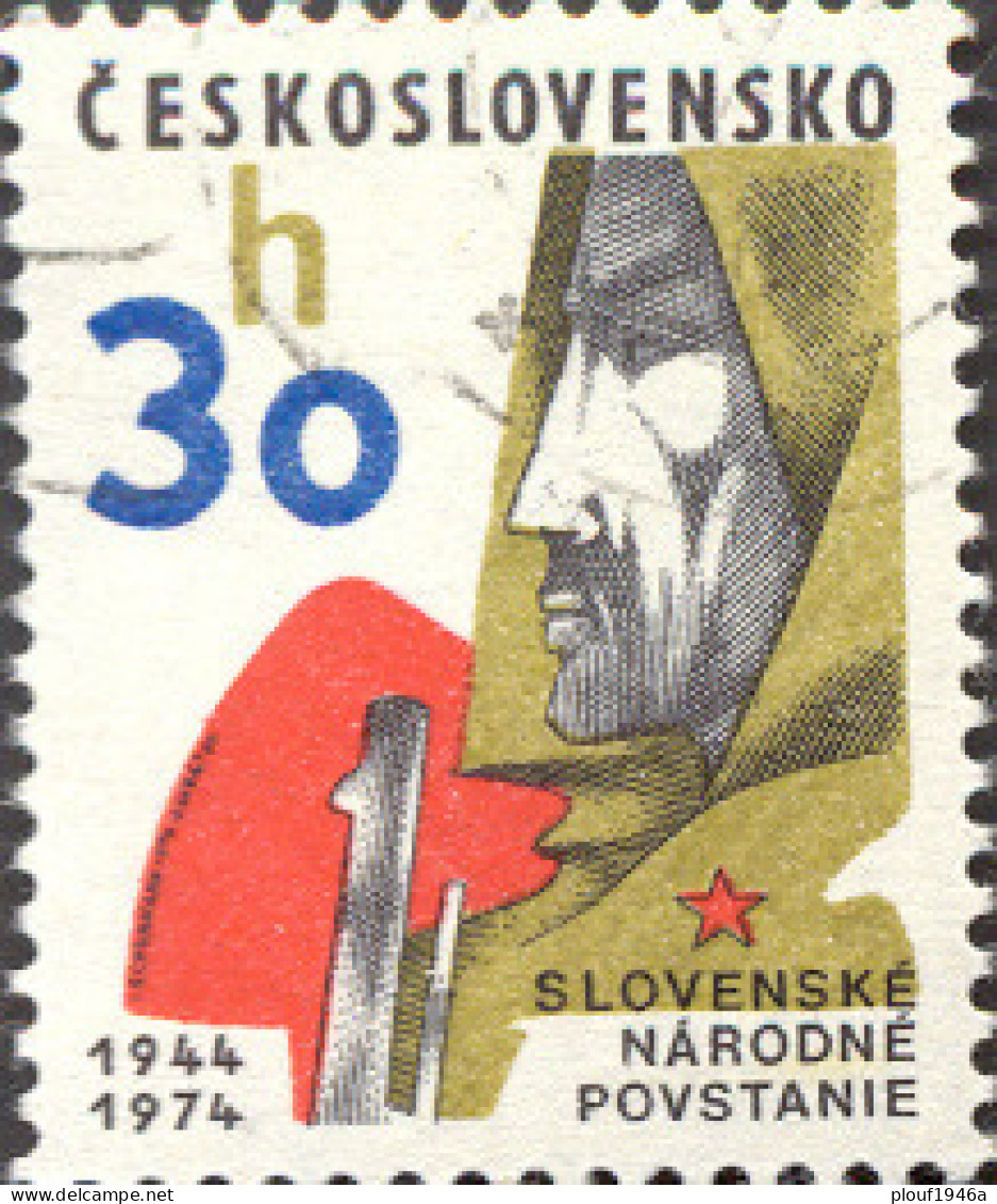 Pays : 464,2 (Tchécoslovaquie : République Fédérale)  Yvert Et Tellier N° :  2056 (o) - Used Stamps