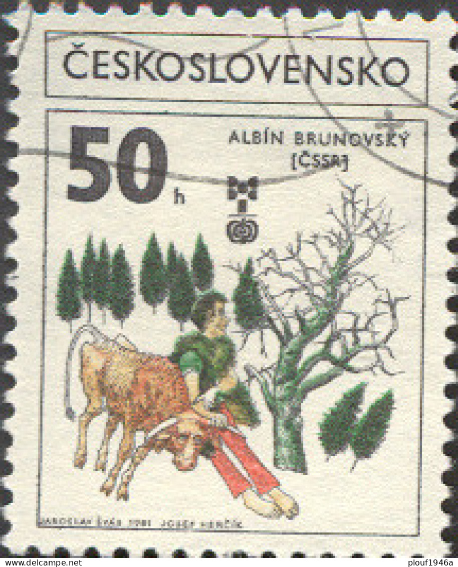 Pays : 464,2 (Tchécoslovaquie : République Fédérale)  Yvert Et Tellier N° :  2453 (o) - Used Stamps
