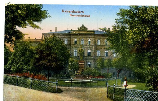 KAISERSLAUTERN BISMARCKDENKMAL 1919 - Kaiserslautern