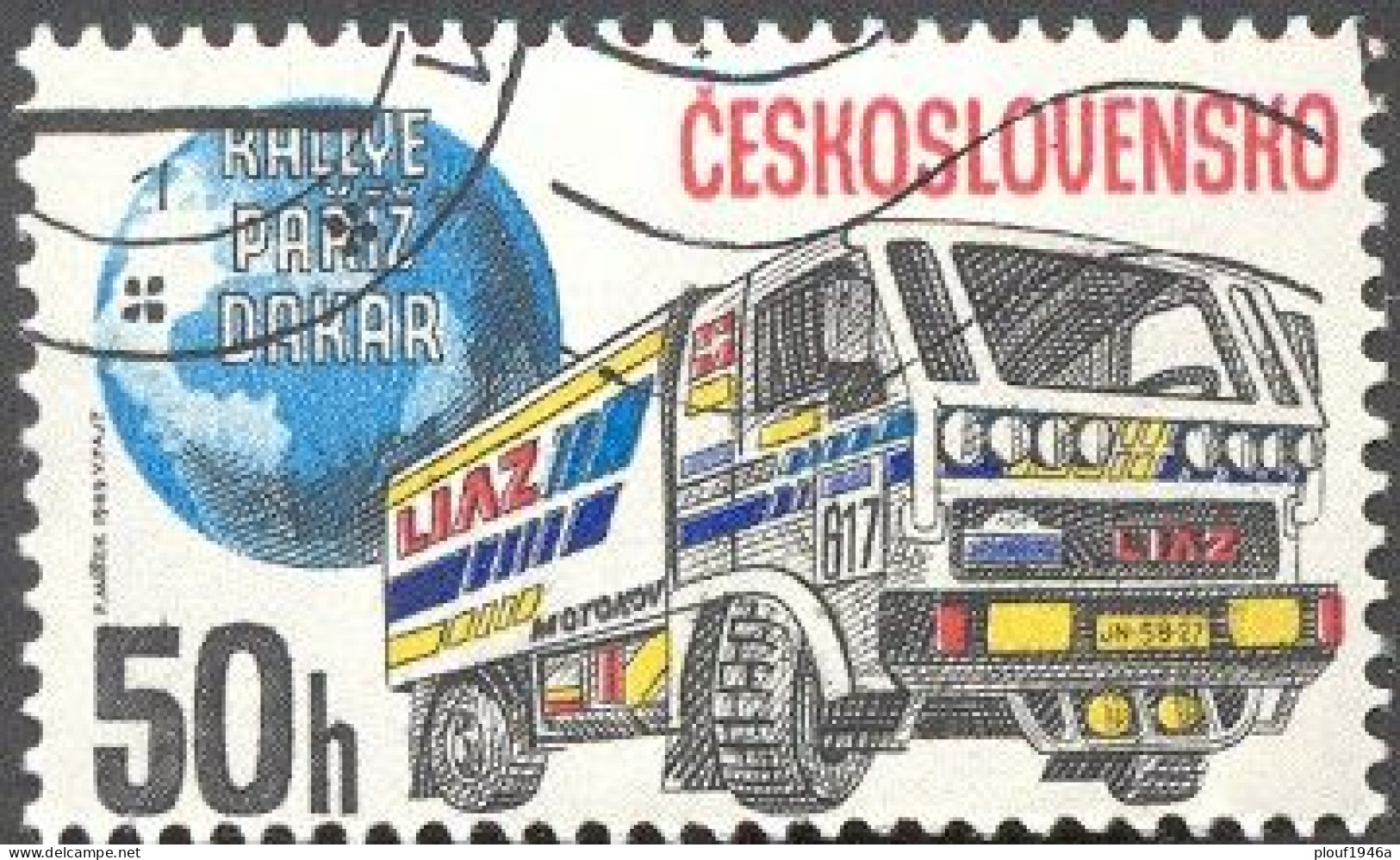 Pays : 464,2 (Tchécoslovaquie : République Fédérale)  Yvert Et Tellier N° :  2787 (o) - Used Stamps