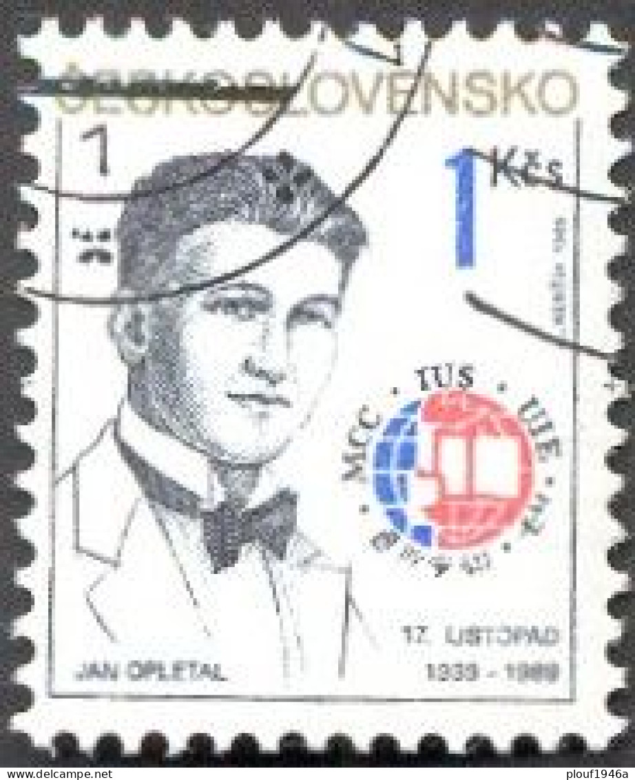 Pays : 464,2 (Tchécoslovaquie : République Fédérale)  Yvert Et Tellier N° :  2825 (o) - Used Stamps