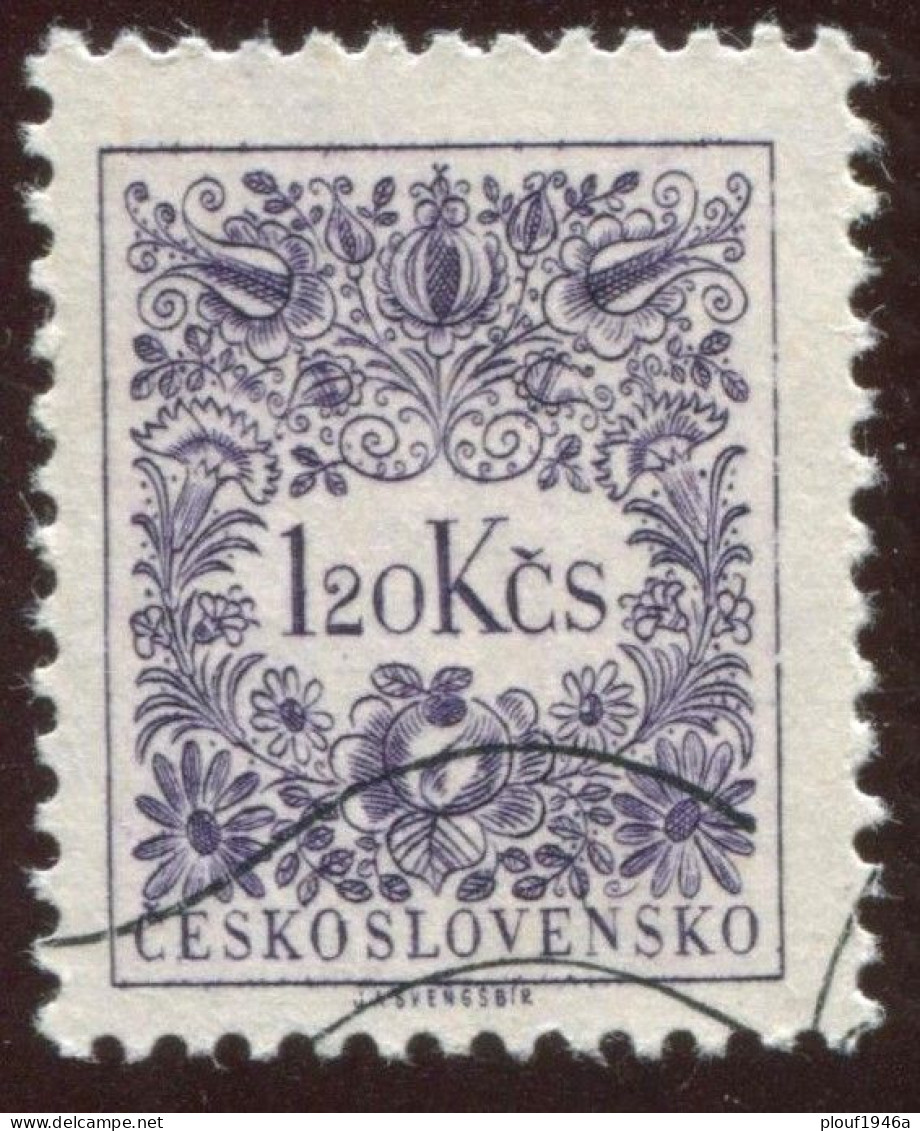 Pays : 464,1 (Tchécoslovaquie : République Démocratique)  Yvert Et Tellier N° : Tx    86 (o) - Postage Due