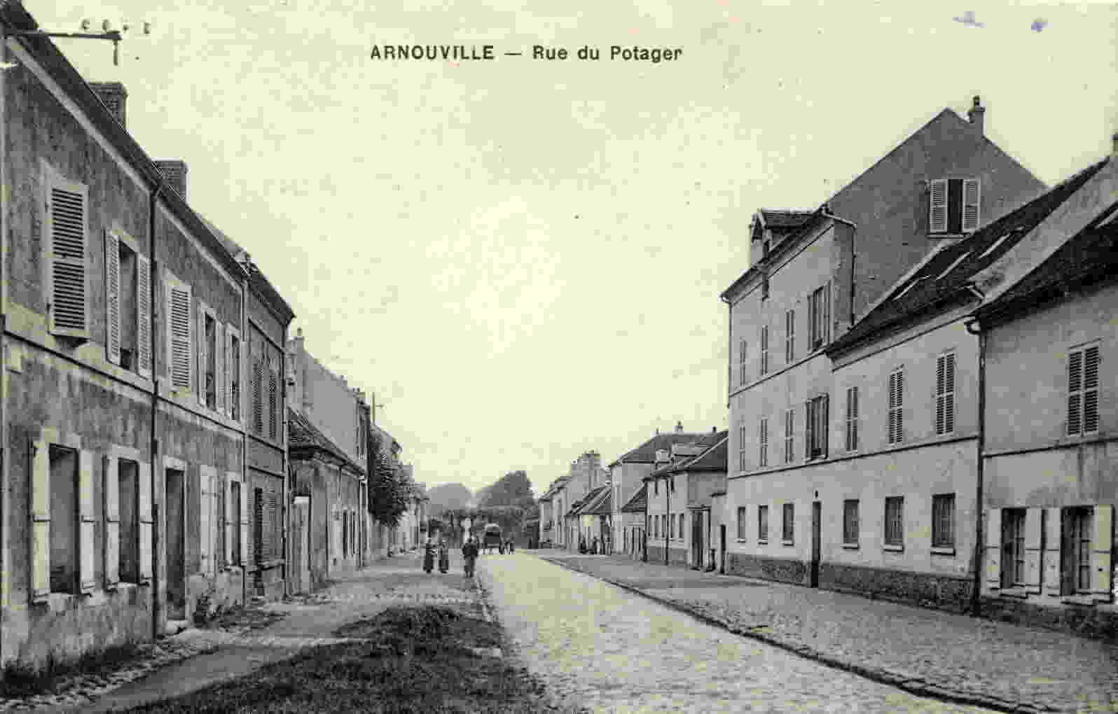 ARNOUVILLE - Rue Du Potager - Arnouville Les Gonesses