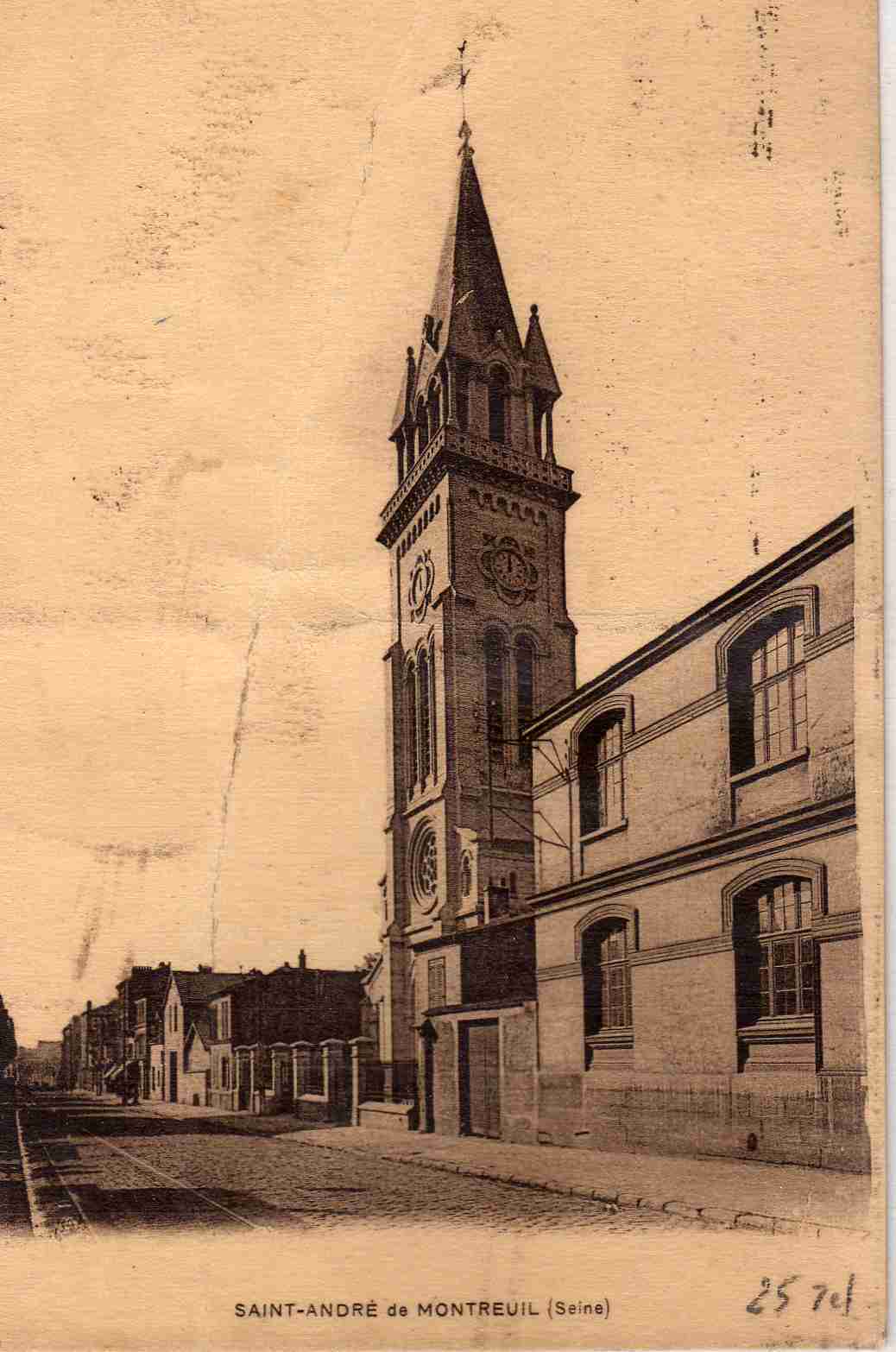 93 MONTREUIL Eglise St André - Montreuil