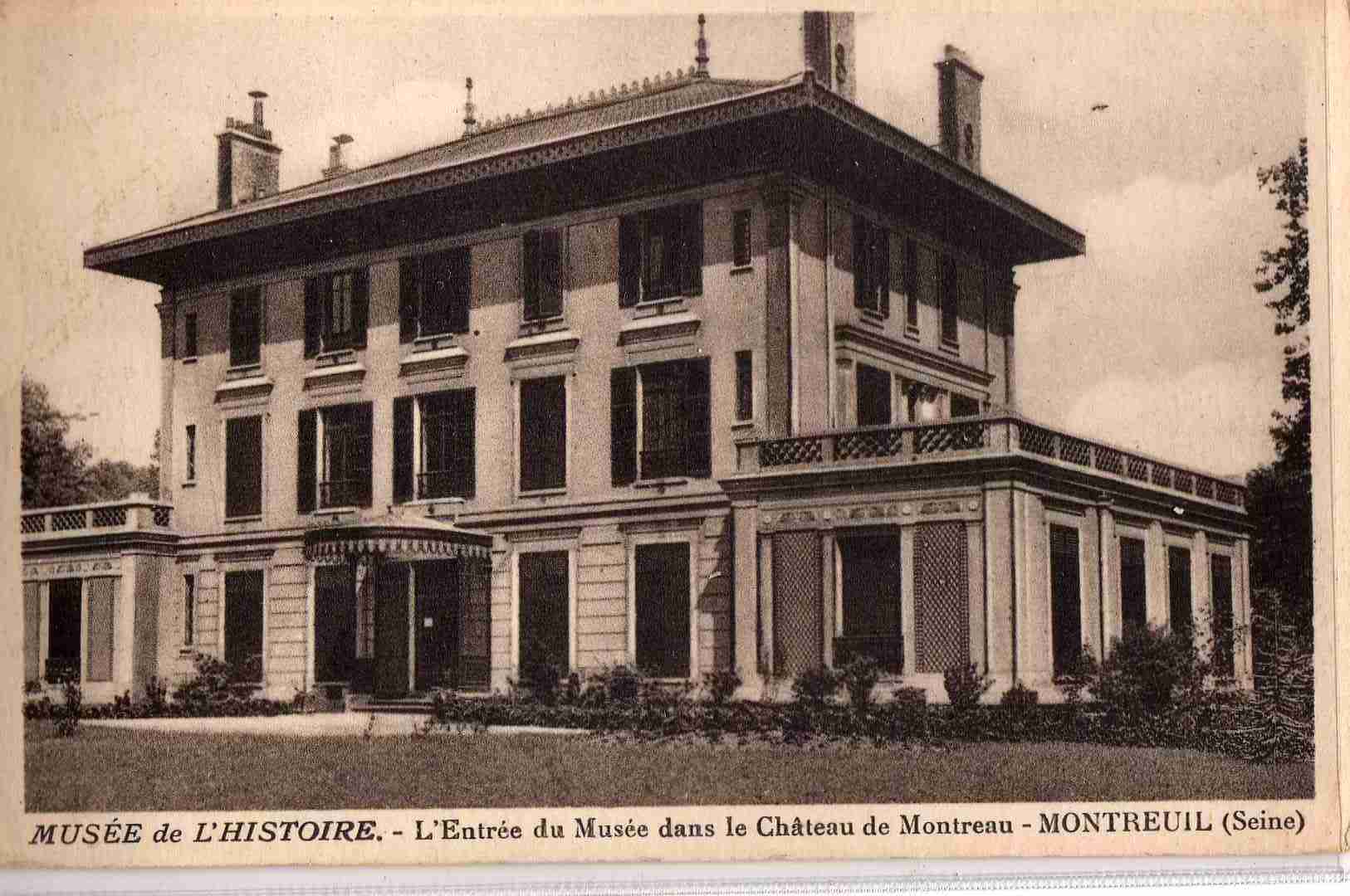 93 MONTREUIL Château De Montreau - Montreuil