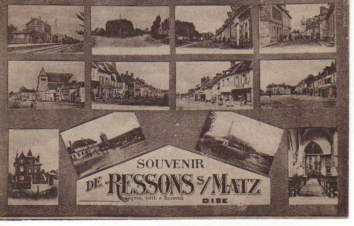 Souvenir De RESSONS SUR MATZ - Ressons Sur Matz