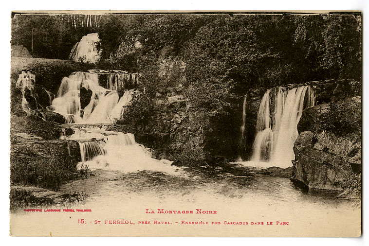 {16994} 31 Saint Ferréol Près Revel Ensemble Des Cascades Dans Le Parc. La Montagne Noire - Saint Ferreol