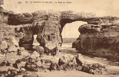 LE BUREAU SAINT PALAIS / LE PONT DU DIABLE - Pont-l'Abbé-d'Arnoult