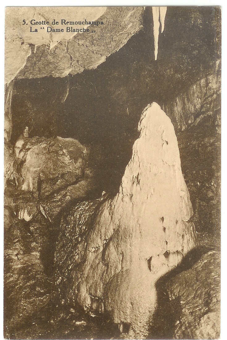 Grotte De REMOUCHAMPS - La "Dame Blanche" - Aywaille