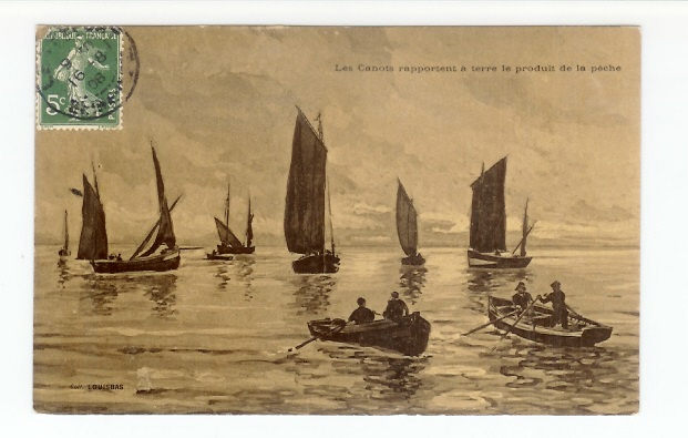 Les Canots Rapportent à Terre Le Produit De La Peche (06-1260) - Angelsport