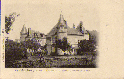 COUHE VERAC /CHATEAU DE LA MORCIERE - Couhe