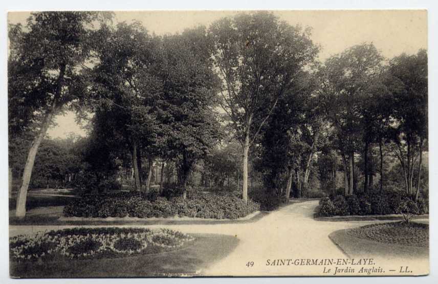 C5  - SAINT-GERMAIN EN LAYE - Le Jardin Anglais - St. Germain En Laye (Schloß)