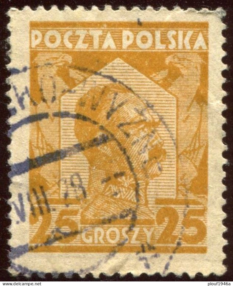 Pays : 390,2 (Pologne : République)  Yvert Et Tellier N° :    339 (o) - Used Stamps