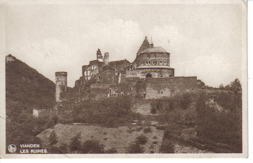 VIANDEN - Les Ruines - E.A. Schaack ,Luxembourg - Vianden