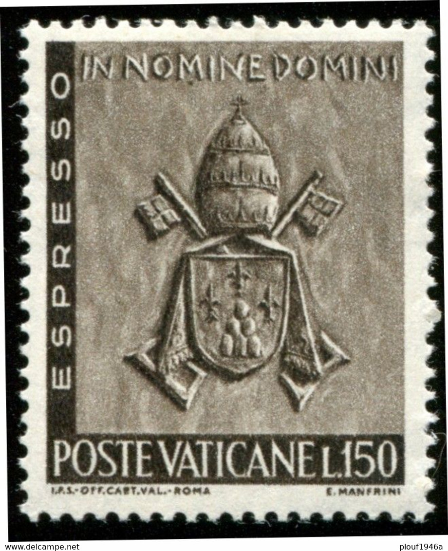 Pays : 495 (Vatican (Cité Du))  Yvert Et Tellier N° : Ex  17 (**) - Express