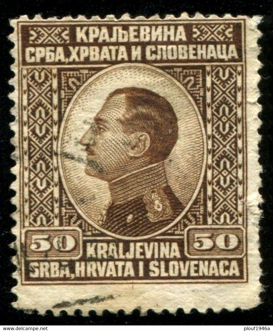 Pays : 410,60 (Royaume Des Serbes, Croates Et Slovènes)  Yvert Et Tellier N° :   159 (o) - Used Stamps