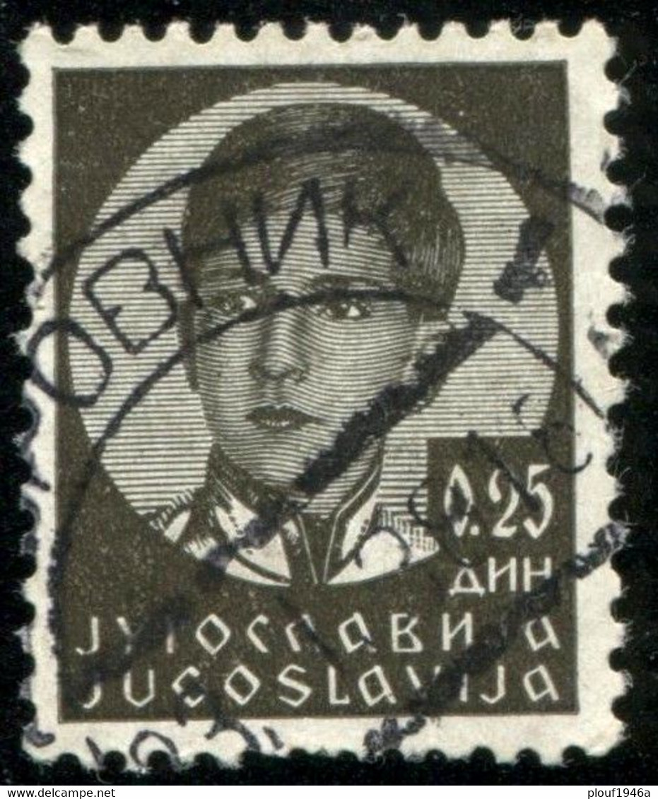 Pays : 507,1 (Yougoslavie : Royaume De)   Yvert Et Tellier N° :   277 (o) - Used Stamps