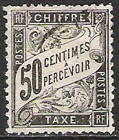 France - Taxe - 1881 - Y&T 20 - Oblit. - 1859-1959 Usati