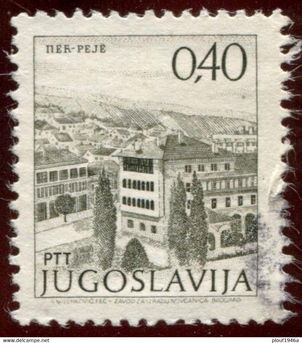 Pays : 507,2 (Yougoslavie : République Démocratique Fédérative)   Yvert Et Tellier N° :   1354 B (o) - Oblitérés