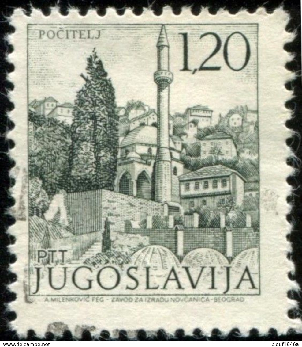 Pays : 507,2 (Yougoslavie : République Démocratique Fédérative)   Yvert Et Tellier N° :   1358 (o) - Used Stamps