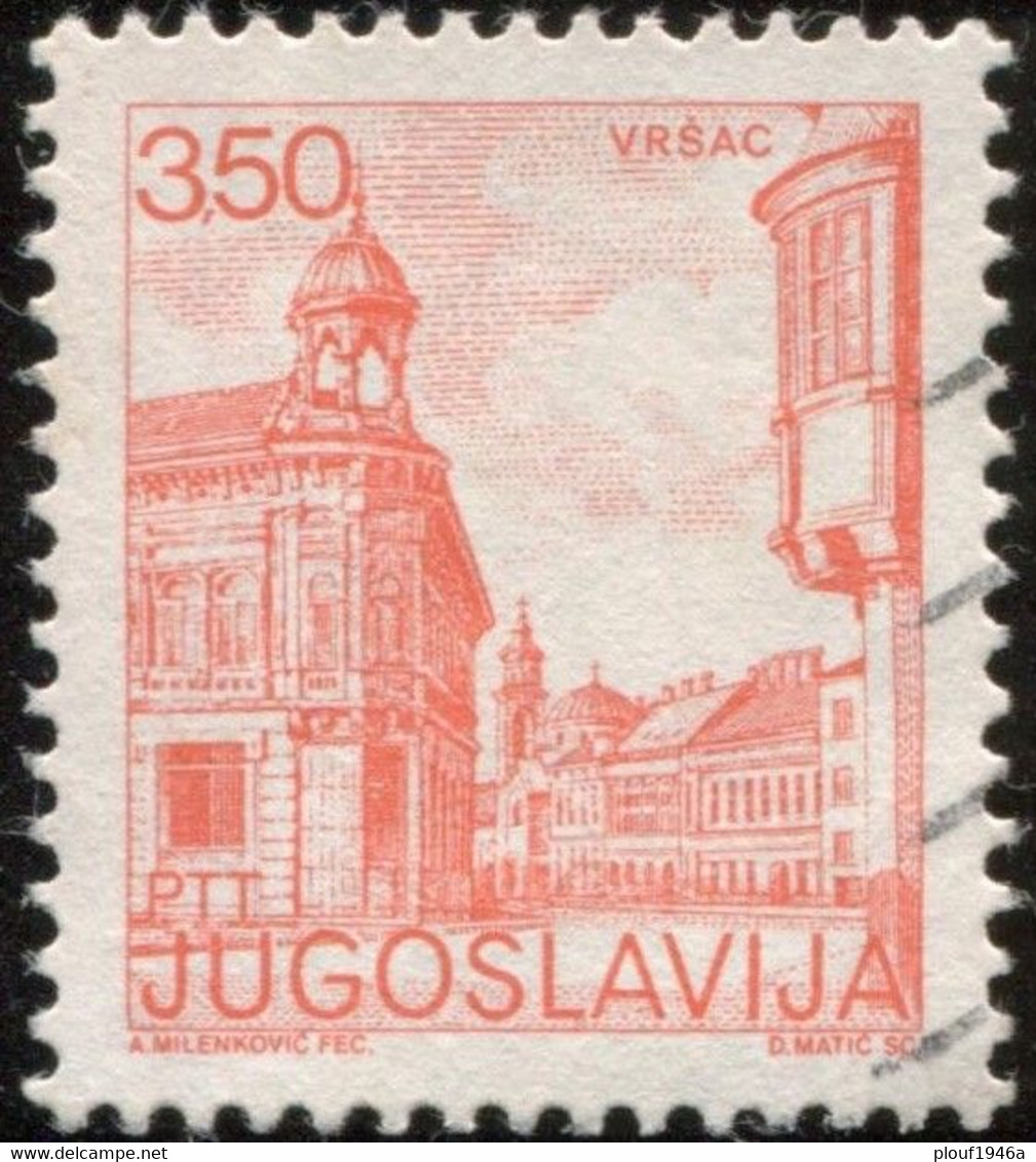 Pays : 507,2 (Yougoslavie : République Démocratique Fédérative)   Yvert Et Tellier N° :   1764 A (o) - Used Stamps