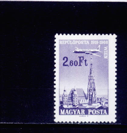 C778 - Hongrie 1968 - Yv.no.PA 300 Neuf** - Neufs