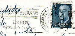 Postal 1975 EURO BEISBOL  Barcelona - Honkbal