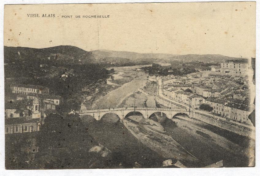 VIEIL  ALAIS  --  Pont De ROCHEBELLE - Alès