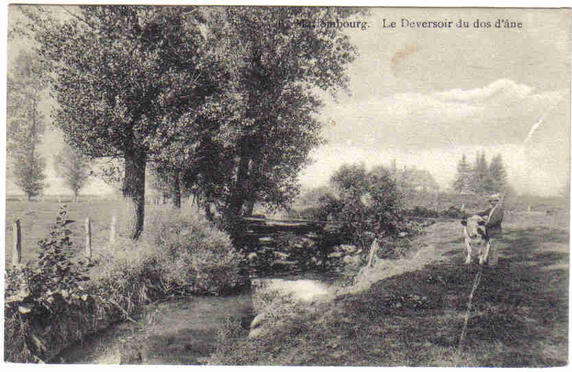 Mariembourg Le Deversoir Du Dos D'ane 1914 - Couvin