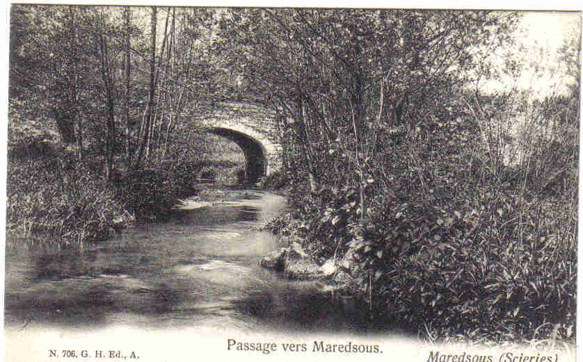 Maredsous Passage (scieries) Vierge N°706 - Anhée