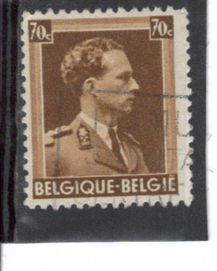 OBL 427 YT ID COB Léopold III "Col Ouvert" *BELGIQUE* - 1936-1957 Collar Abierto