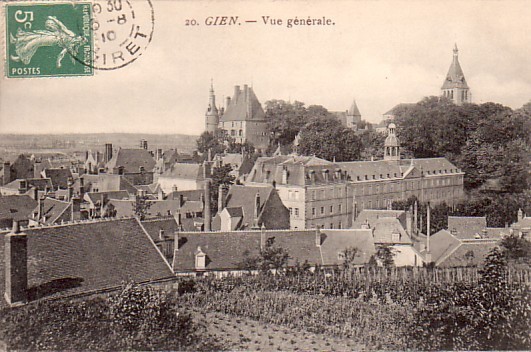 45 - GIEN - VUE GENERALE - Gien