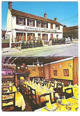 BOIS-LE-ROI ,"Auberge De La Renaissance ", Place De La Cité ; B/ TB - Bois Le Roi