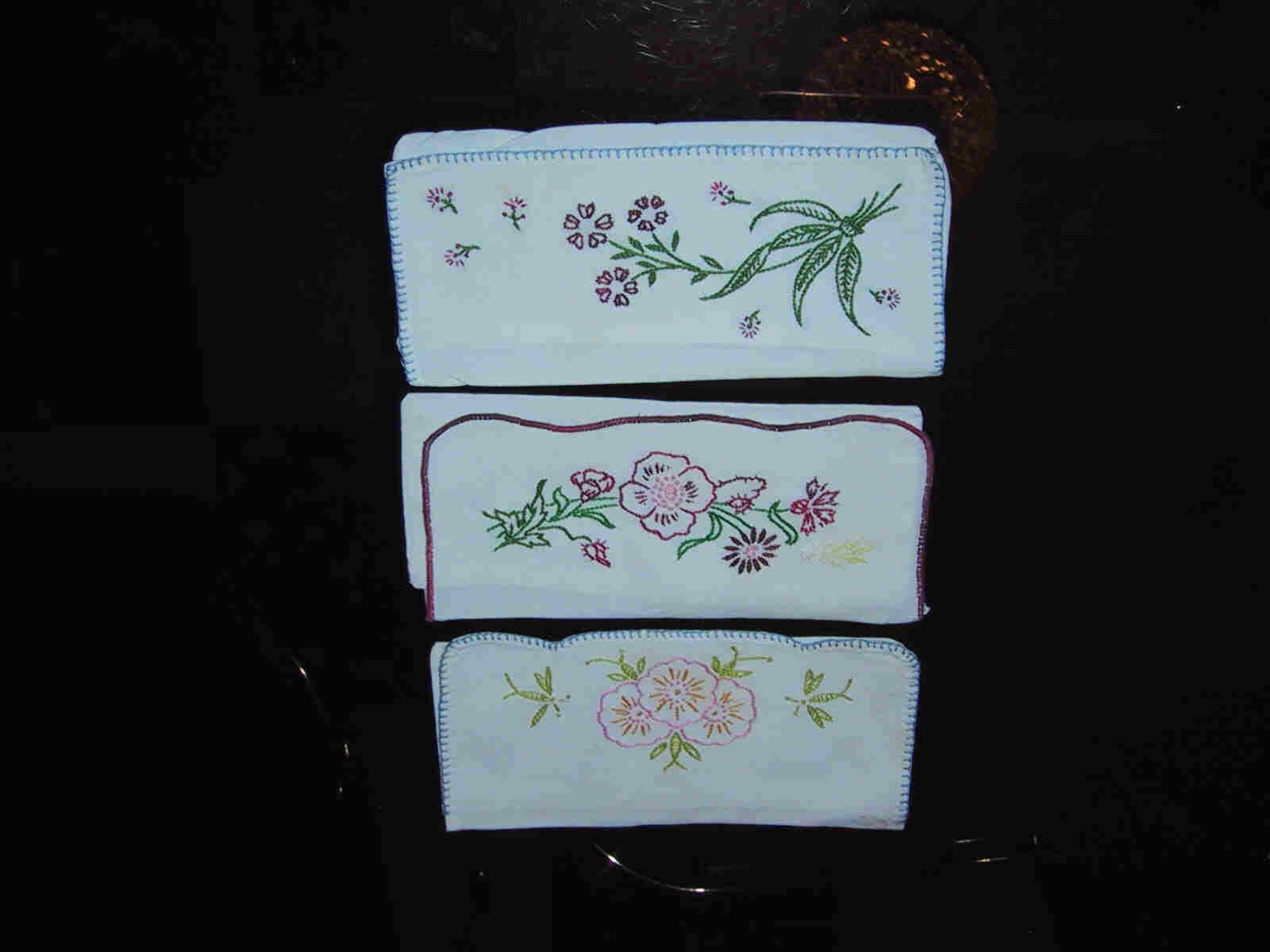 LOT DE 3  Range-serviettes - Tapetes