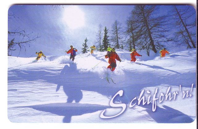 Germany - Allemagne -  Deutschland - Skiiing - Ski - Snow - Schifohr`n ! - PD 16 00 - P & PD-Series: Schalterkarten Der Dt. Telekom