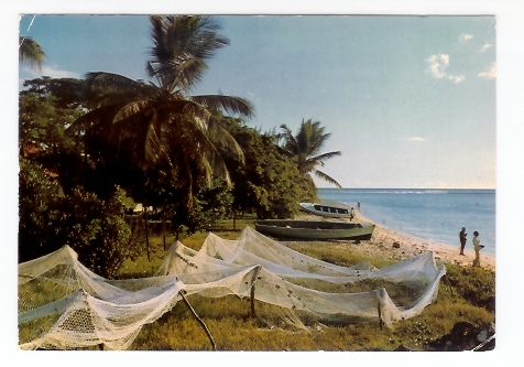 Ile Maurice: Tamarin, Pecheurs Au Bord De La Mer (06-1322) - Mauricio