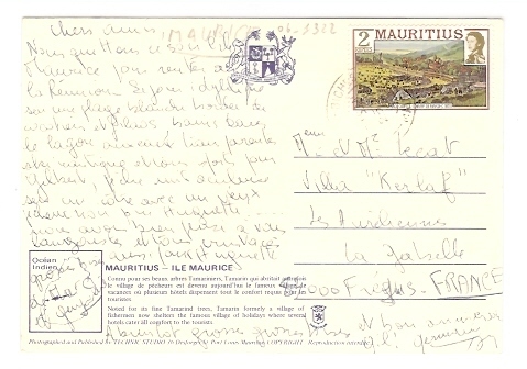 Ile Maurice: Tamarin, Pecheurs Au Bord De La Mer (06-1322) - Mauricio