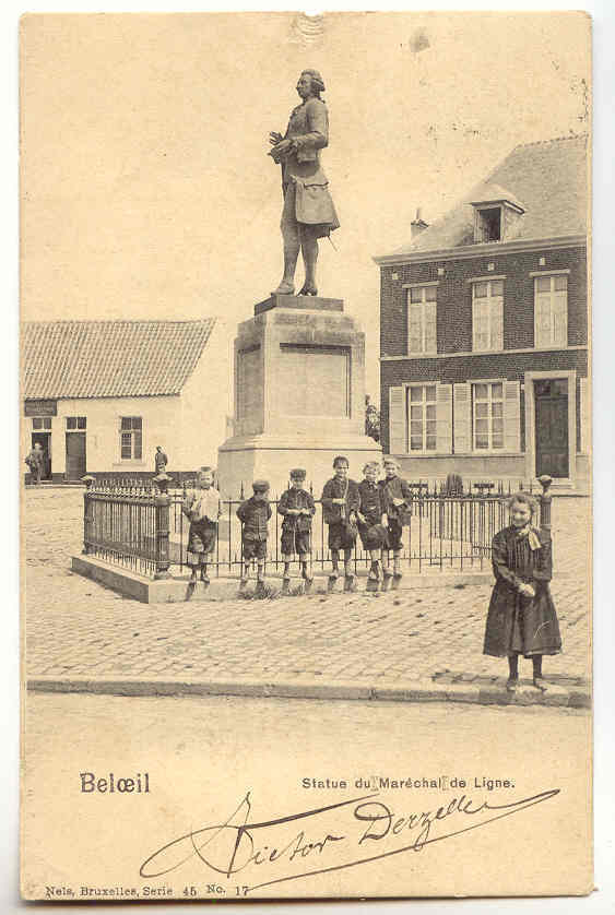 1168 - Beloeil - Statue Du Maréchal De Ligne - Belöil