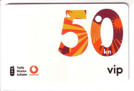 Croatia GSM  Prepaid ( Prepaye ) Card - VODAFONE - Croatia