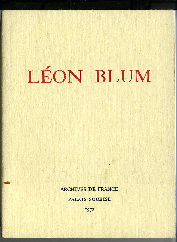 Léon Blum 1972 - Biographie