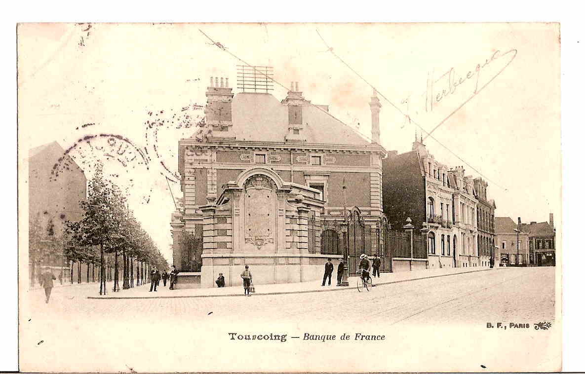 TOURCOING - BANQUE DE FRANCE. - Banken