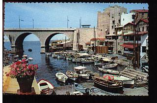 Jolie CP Finement Ciselée 13 Bouches Du Rhône Marseille - Promenade De La Corniche Pont & Vallon Des Auffes - A Circulée - Endoume, Roucas, Corniche, Plages