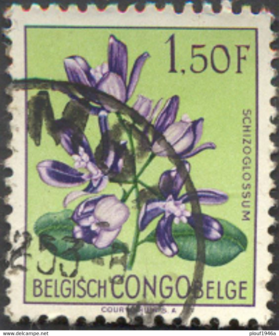 Pays : 131,1 (Congo Belge)  Yvert Et Tellier  N° :  312 (o) - Gebraucht