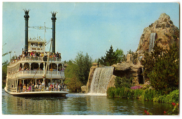 {17108} U S A Californie Disneyland The Mark Twain Steamboat . Animée - Disneyland